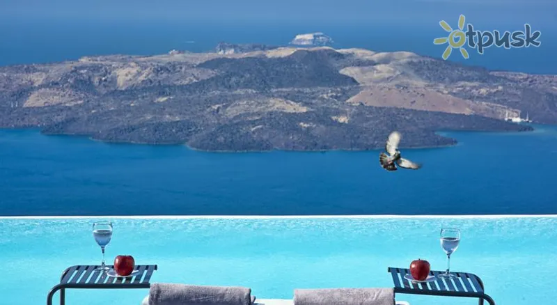 Фото отеля Cosmopolitan Suites 4* Santorini Graikija išorė ir baseinai