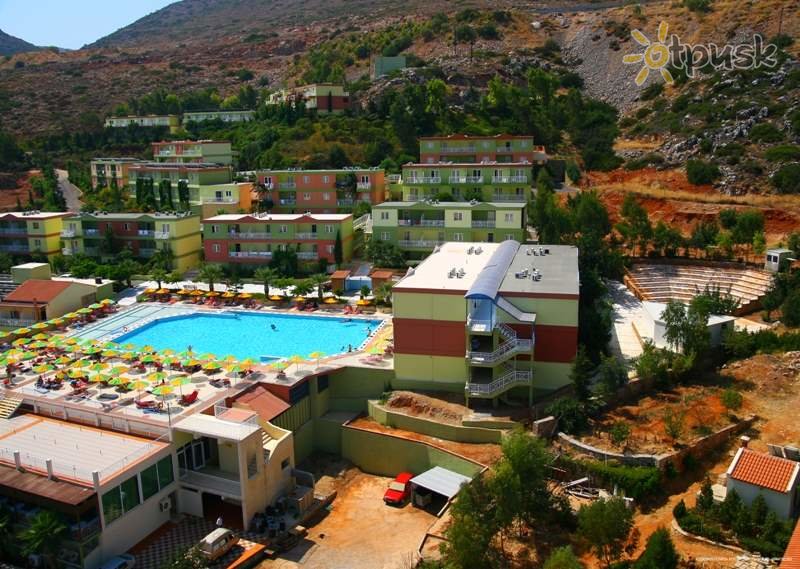 Фото отеля Aqua Sun Village & Water Park 4* о. Крит – Ираклион Греция экстерьер и бассейны
