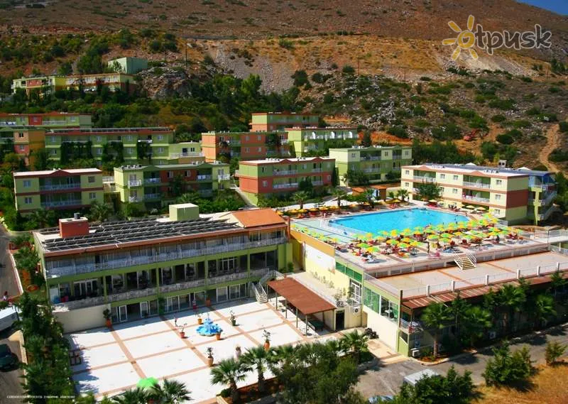 Фото отеля Aqua Sun Village & Water Park 4* Kreta – Heraklionas Graikija išorė ir baseinai