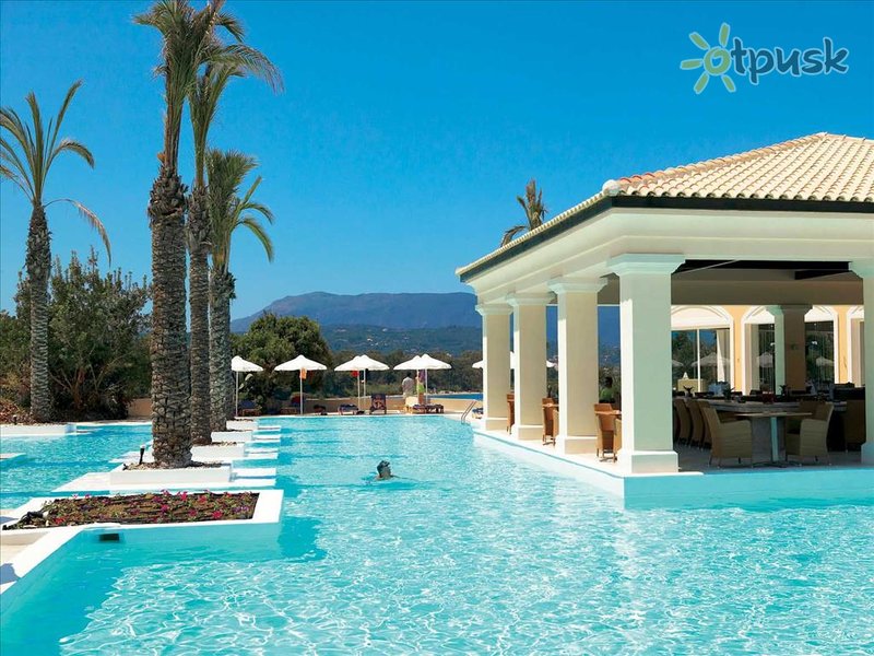 Фото отеля Grecotel Eva Palace 5* о. Корфу Греция экстерьер и бассейны