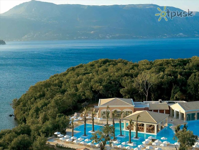 Фото отеля Grecotel Eva Palace 5* о. Корфу Греция экстерьер и бассейны