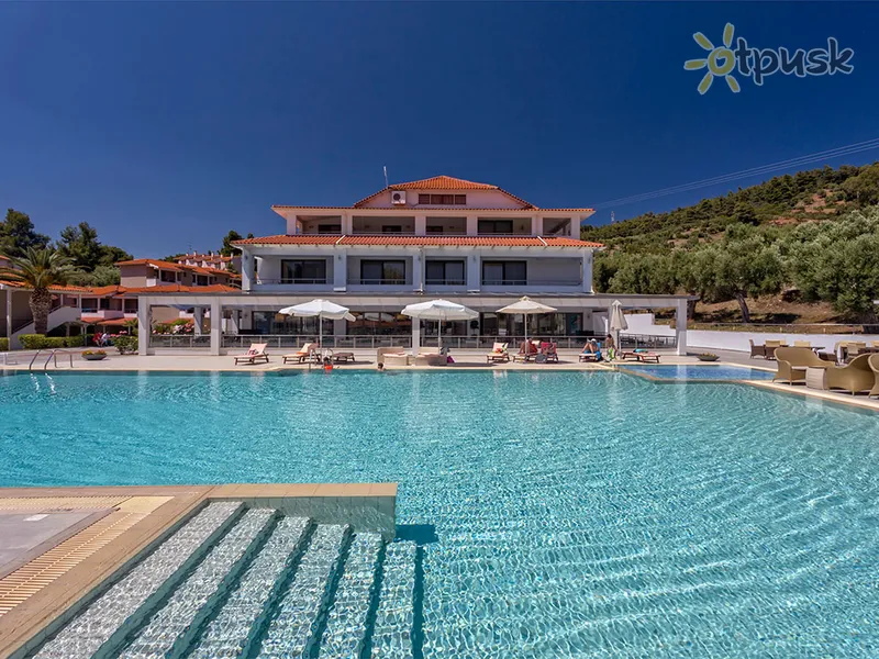 Фото отеля Lagomandra Beach 4* Halkidiki — Sitonija Grieķija ārpuse un baseini
