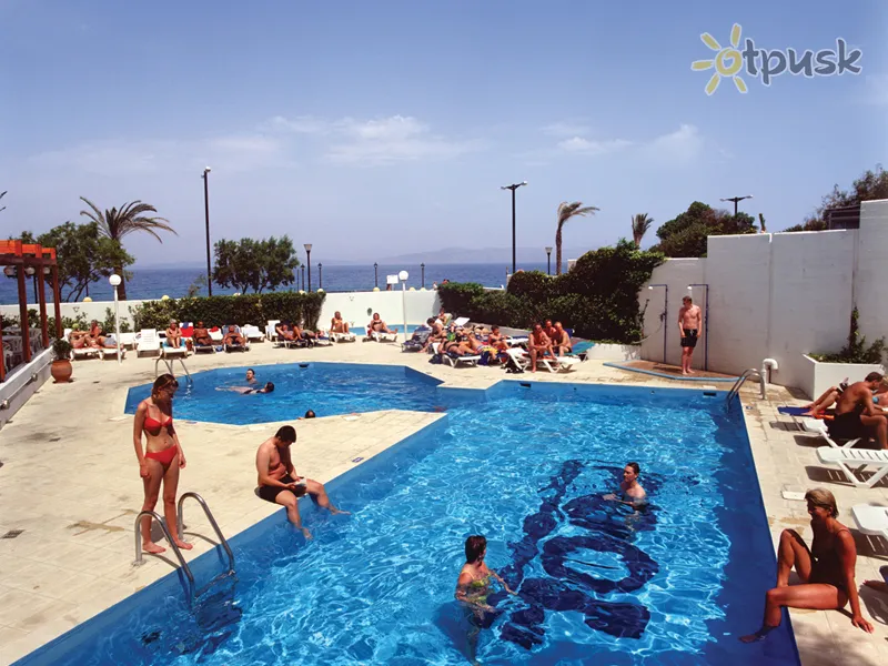 Фото отеля Rhodos Beach Hotel 3* Rodas Graikija išorė ir baseinai