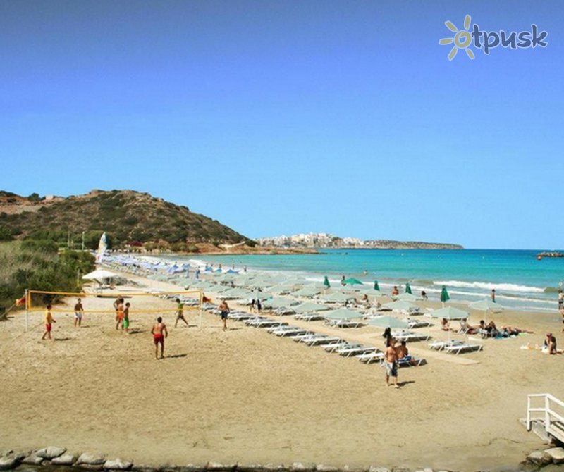 Фото отеля Almiros Beach Apartments 3* о. Крит – Агиос Николаос Греция пляж