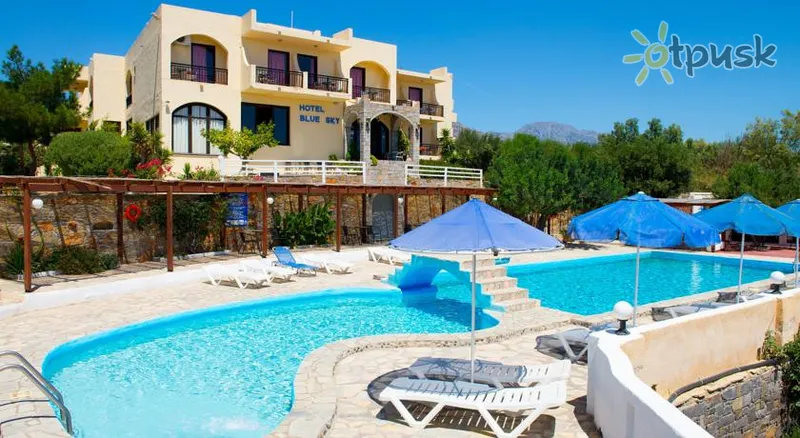 Фото отеля Blue Sky Hotel 3* о. Крит – Ієрапетра Греція екстер'єр та басейни