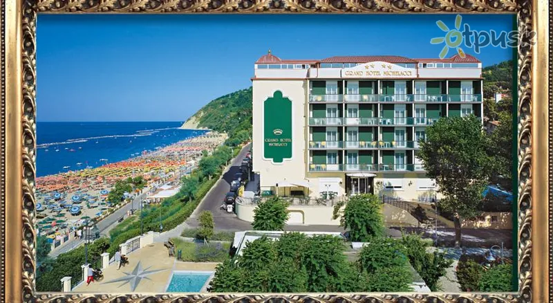 Фото отеля Grand Hotel Michelacci (Gabice Mare) 4* Rimini Itālija ārpuse un baseini