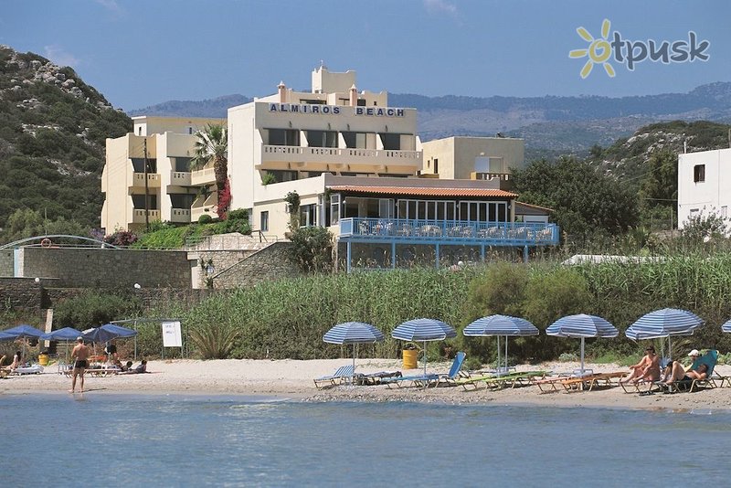 Фото отеля Almiros Beach Hotel 3* о. Крит – Агиос Николаос Греция пляж