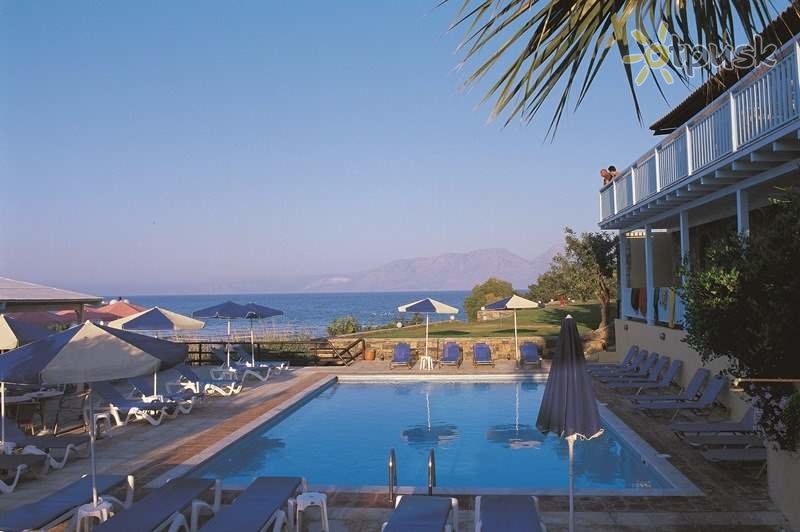 Фото отеля Almiros Beach Hotel 3* о. Крит – Агиос Николаос Греция экстерьер и бассейны