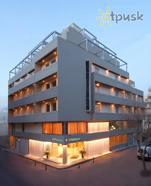 Фото отеля Atrion Hotel 3* о. Крит – Ираклион Греция экстерьер и бассейны