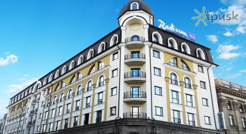 Фото отеля Radisson Blu Hotel Kyiv Podil 4* Київ Україна екстер'єр та басейни