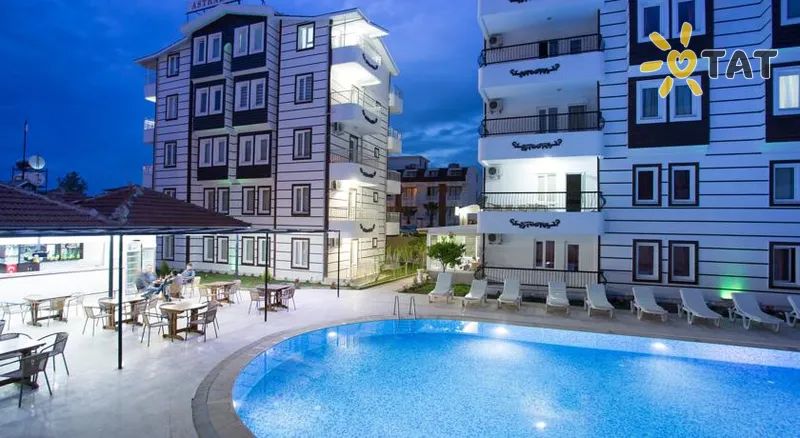 Фото отеля Yeni Astral Apart Hotel 3* Сіде Туреччина екстер'єр та басейни