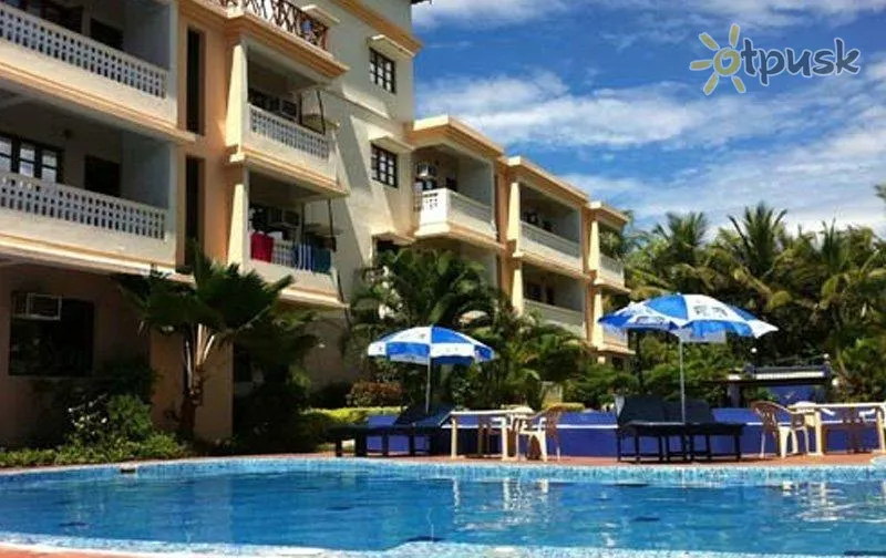 Фото отеля Retreat Anjuna Resort 3* Šiaurės Goa Indija išorė ir baseinai
