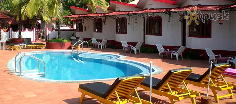 Фото отеля Julie Jolly 2* Šiaurės Goa Indija išorė ir baseinai