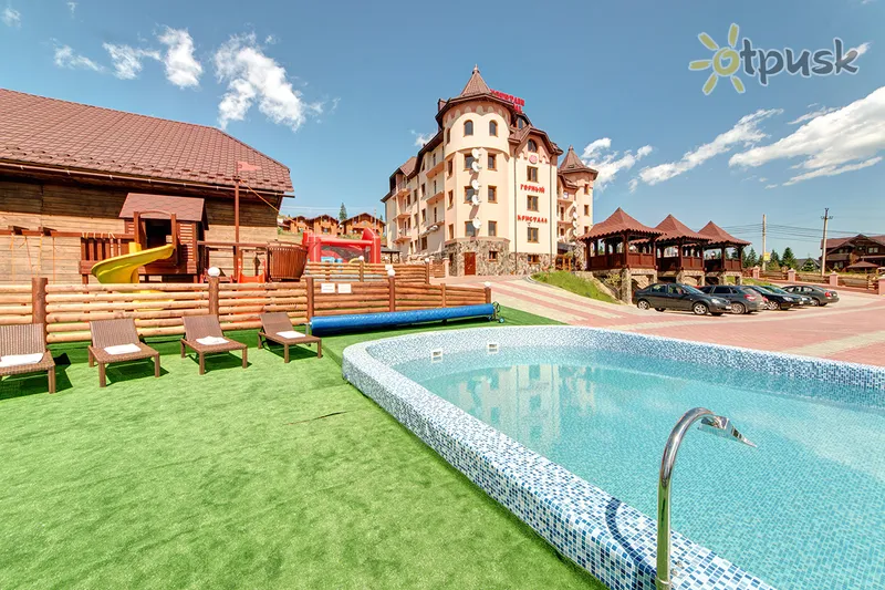 Фото отеля Гірський Кристал 3* Буковель (Поляниця) Україна - Карпати екстер'єр та басейни