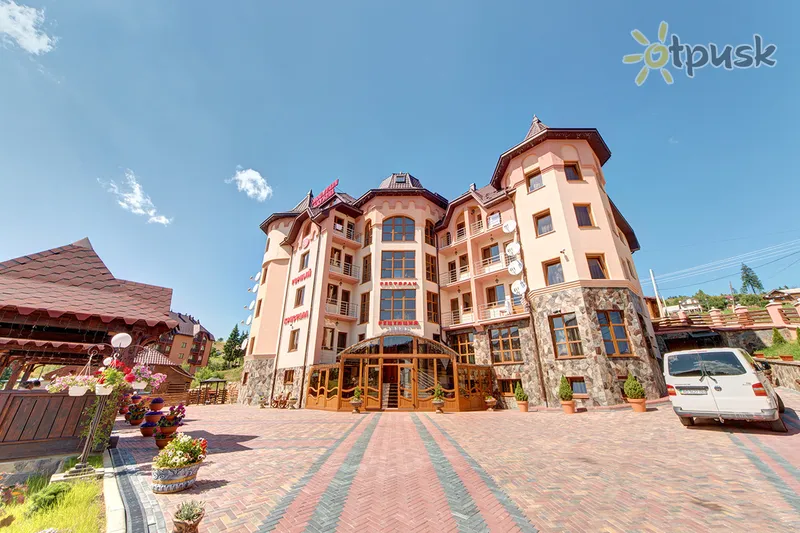 Фото отеля Горный Кристалл 3* Буковель (Поляница) Украина - Карпаты экстерьер и бассейны