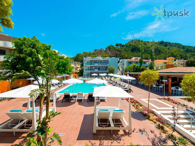 Фото отеля Sunny Days 3* Rodas Graikija išorė ir baseinai