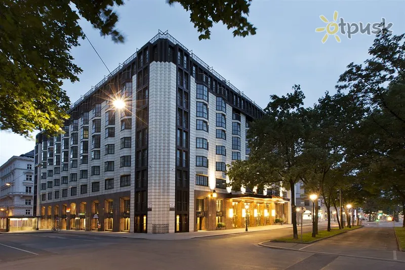Фото отеля Hilton Vienna Plaza 5* Відень Австрія екстер'єр та басейни