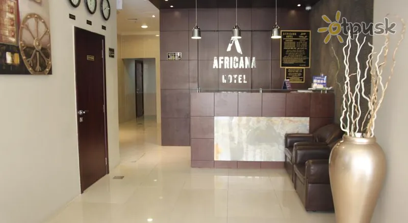 Фото отеля Africana Hotel 1* Дубай ОАЕ лобі та інтер'єр