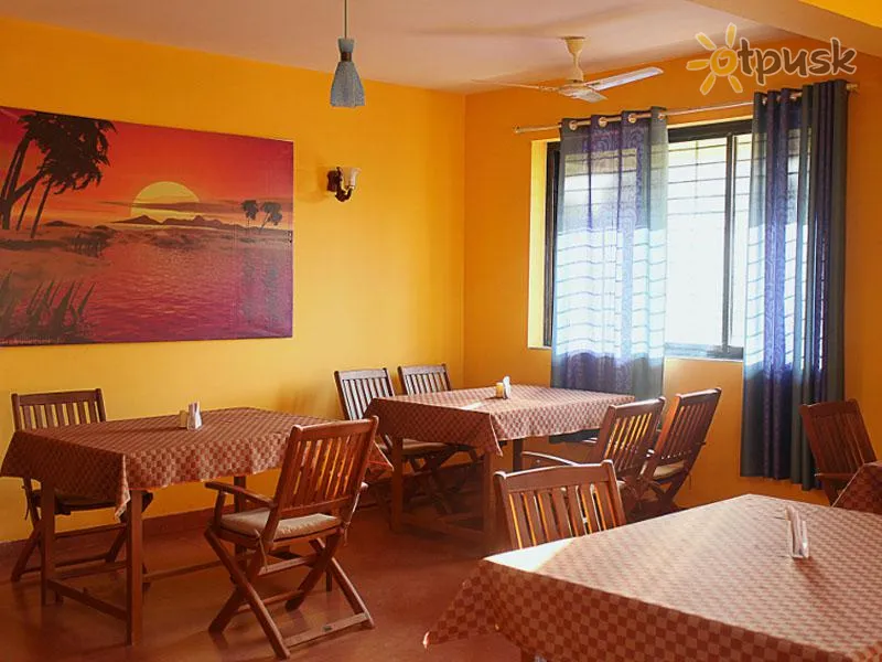 Фото отеля Ashvem Beach Inn 3* Ziemeļu goa Indija bāri un restorāni
