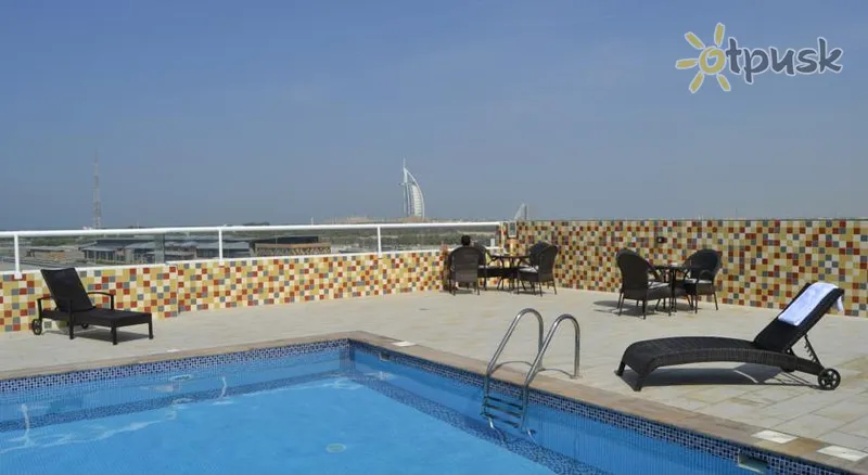 Фото отеля Grand Midwest View Hotel Apartments 3* Dubajus JAE išorė ir baseinai