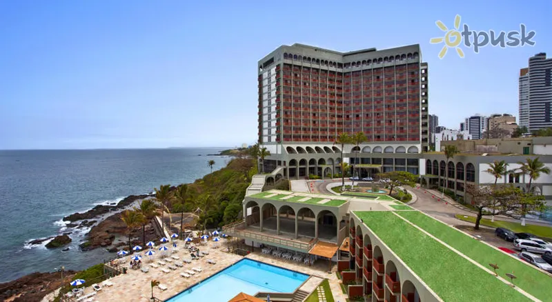 Фото отеля Bahia Othon Palace 5* Сальвадор Бразилія екстер'єр та басейни
