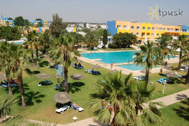 Фото отеля Caribbean World Hammamet Village 3* Hamametas Tunisas išorė ir baseinai