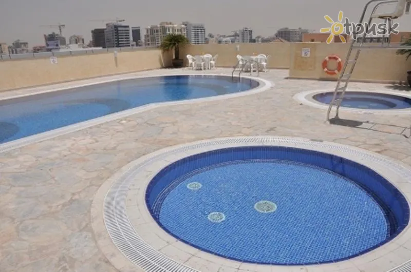 Фото отеля Akas-Inn Hotel Apartment 4* Dubajus JAE išorė ir baseinai