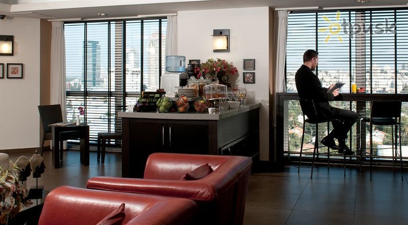 Фото отеля Vital Hotel 4* Тель-Авив Израиль лобби и интерьер