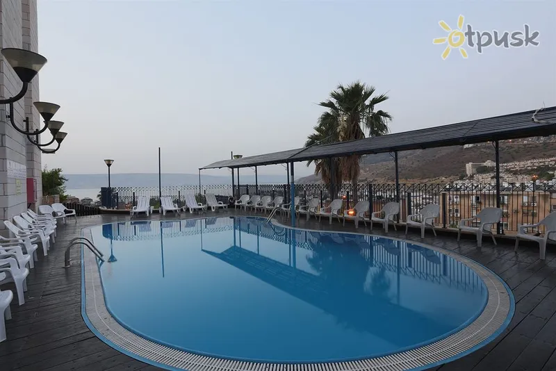 Фото отеля Prima Galil Hotel 4* Tiberijas Izraelis išorė ir baseinai
