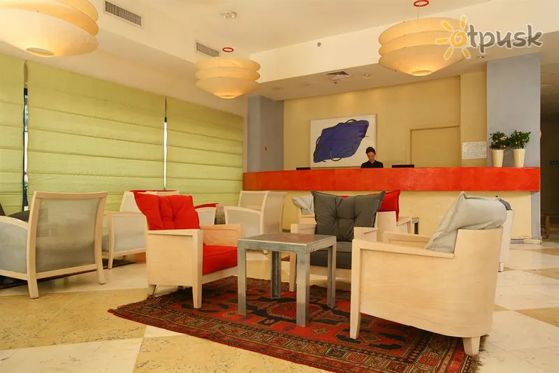 Фото отеля Prima City Hotel Tel-Aviv 3* Telaviva Izraēla vestibils un interjers