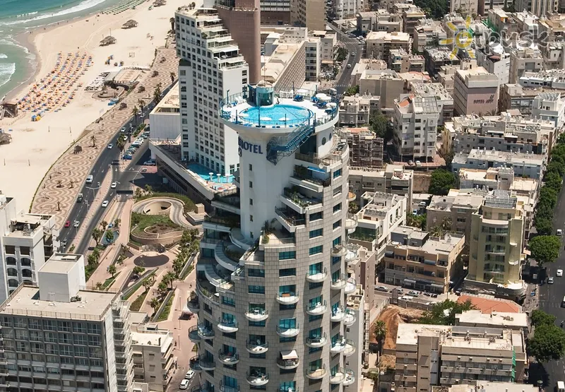 Фото отеля Isrotel Tower Tel Aviv 5* Tel Avivas Izraelis išorė ir baseinai