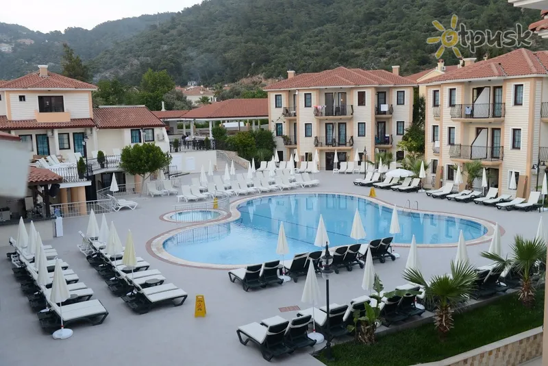 Фото отеля Marcan Beach Hotel 4* Fethiye Turkija išorė ir baseinai
