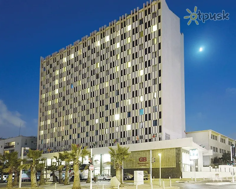 Фото отеля Grand Beach Hotel 4* Тель-Авив Израиль экстерьер и бассейны