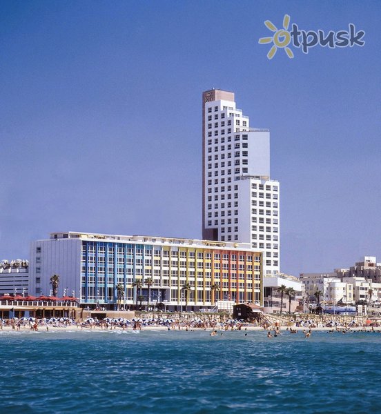 Фото отеля Dan Tel Aviv Hotel 5* Тель-Авив Израиль пляж