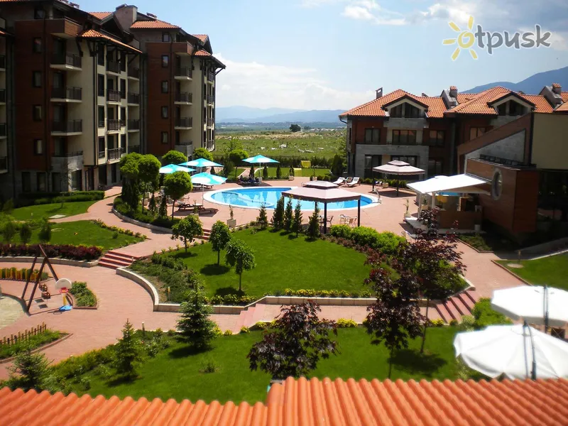 Фото отеля Murite Club Hotel 4* Bansko Bulgarija išorė ir baseinai