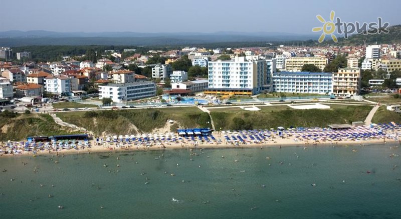 Фото отеля Perla Plaza 3* Приморско Болгария пляж