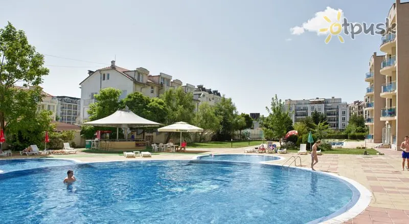 Фото отеля Semiramida Garden Apart Hotel 3* Солнечный берег Болгария экстерьер и бассейны