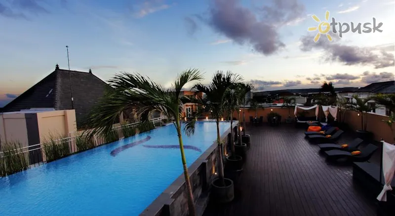Фото отеля The Tusita Hotel 3* Kuta (Balis) Indonezija išorė ir baseinai