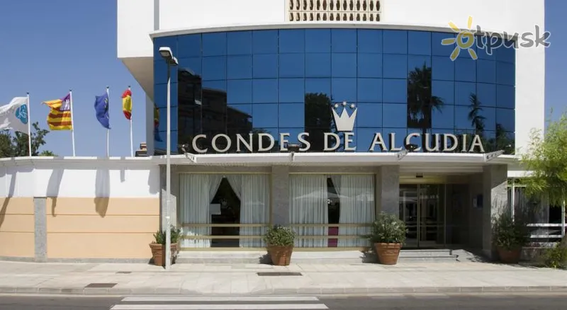 Фото отеля Globales Condes de Alcudia 3* par. Maljorka Spānija ārpuse un baseini
