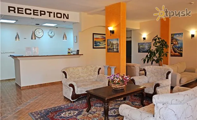 Фото отеля Централ 2* Saulainā pludmale Bulgārija vestibils un interjers
