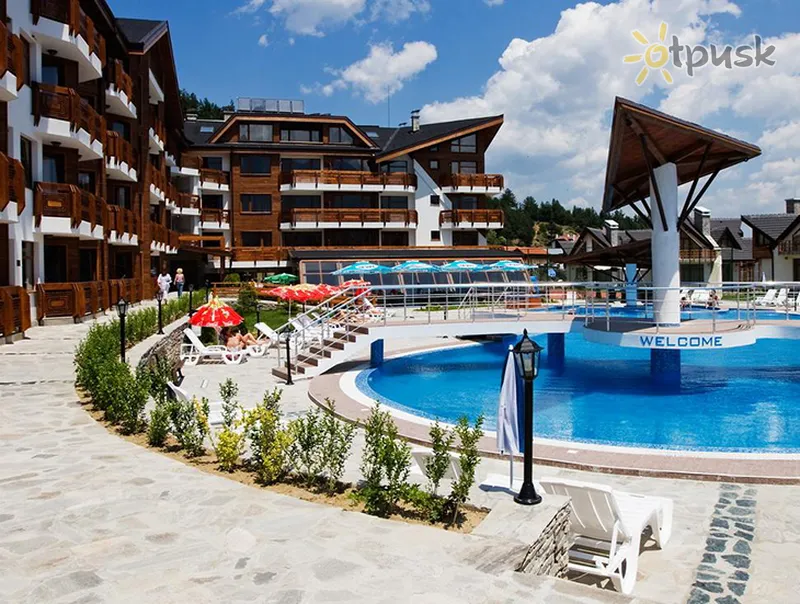 Фото отеля Redenka Palace Hotel 4* Bansko Bulgarija išorė ir baseinai