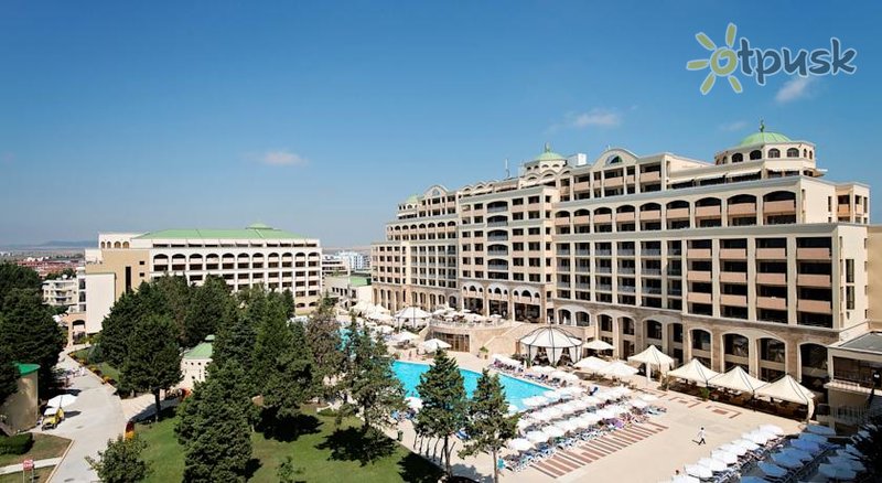 Фото отеля Sol Nessebar Palace Hotel 5* Несебр Болгария экстерьер и бассейны
