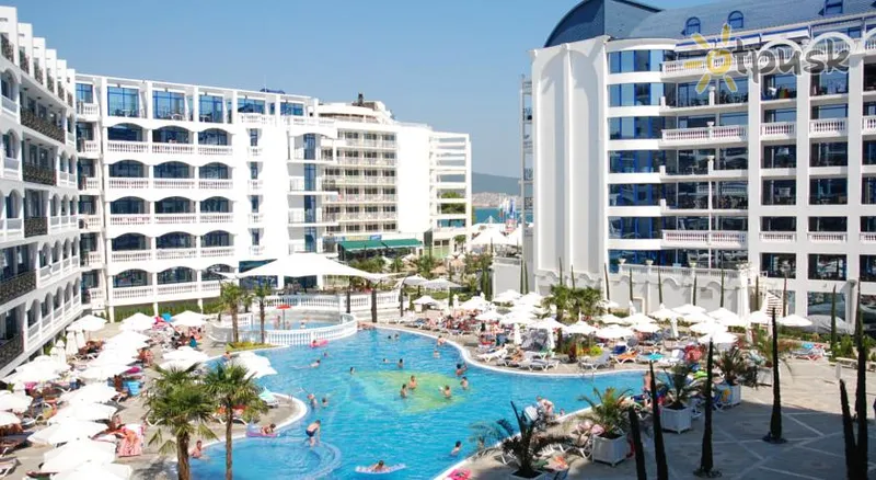 Фото отеля Arcadia Spa Hotel 4* Saulėtas paplūdimys Bulgarija išorė ir baseinai
