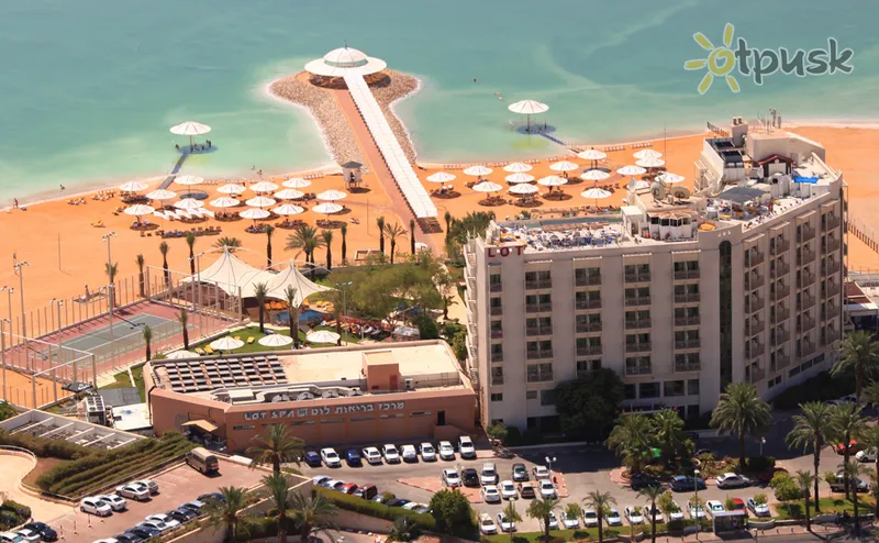 Фото отеля Lot Spa Hotel 4* Mirusī jūra Izraēla ārpuse un baseini