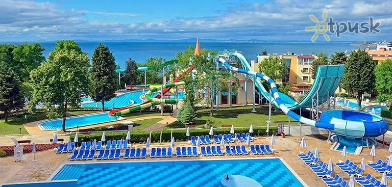 Фото отеля Sol Nessebar Bay 4* Nesebaras Bulgarija vandens parkas, kalneliai