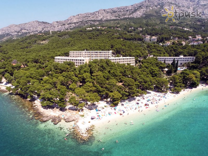 Фото отеля Bluesun Marina 3* Брела Хорватия пляж