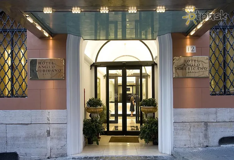 Фото отеля Anglo Americano 4* Рим Италия лобби и интерьер