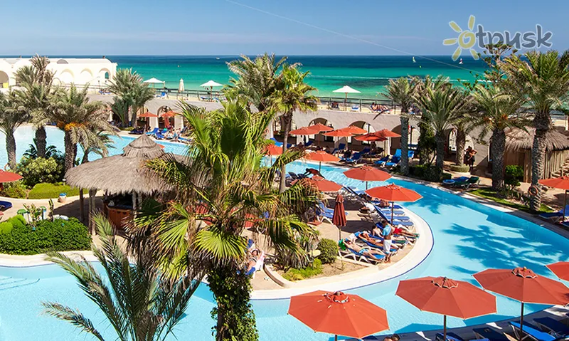 Фото отеля Djerba Beach 4* apie. Džerba Tunisas išorė ir baseinai