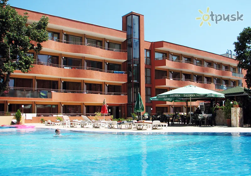 Фото отеля Камчия Парк Отель 3* Auksinės smiltys Bulgarija išorė ir baseinai