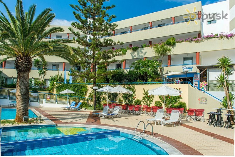 Фото отеля Ibiscos Garden Hotel 3* о. Крит – Ретимно Греция экстерьер и бассейны